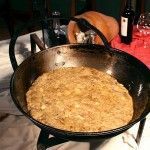 La gastronomía en las Fiestas de la Virgen.