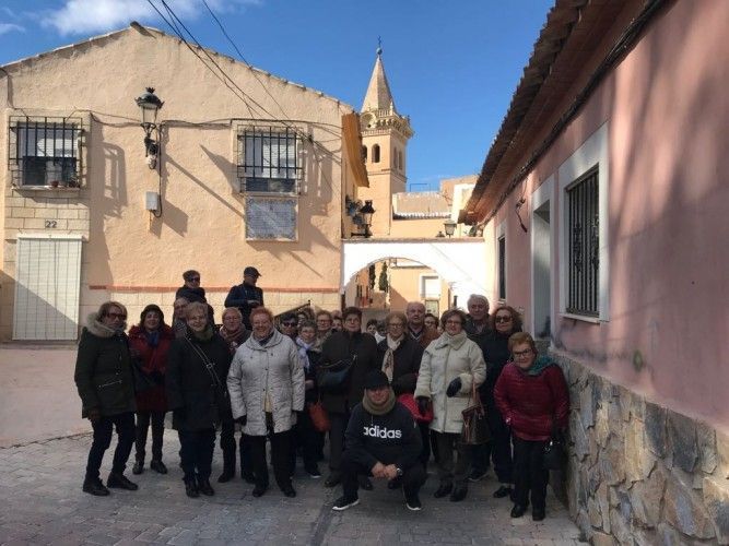 El domingo nos visitó un grupo de Xeraco (Valencia)
