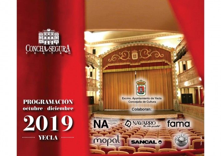 Programa Teatro Concha Segura. Octubre-Diciembre