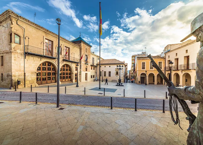 La Plaza Mayor de Yecla