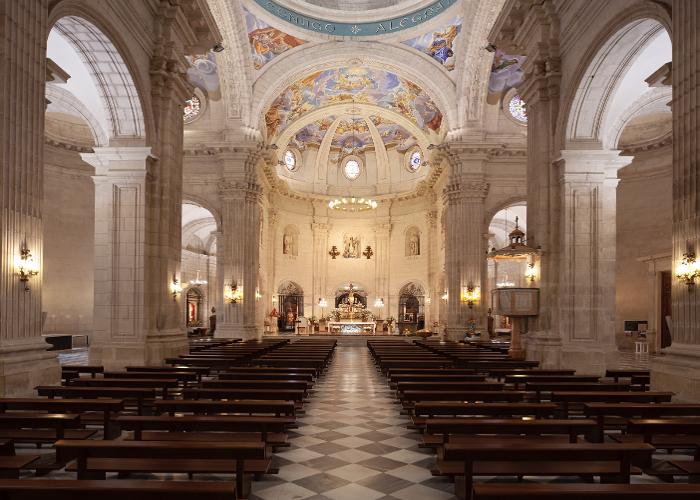 Azul y Blanco, la Basílica de la Purísima